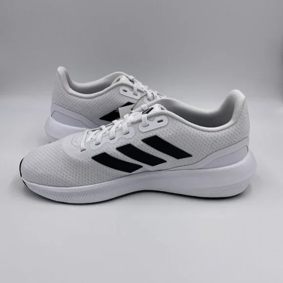 adidas Runfalcon 3.0 White / Black Men's Shoes - Picture 2 of 8